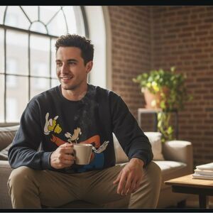 Disney Store Exclusive Goofy Graphic Crewneck Sweatshirt – Men’s XL